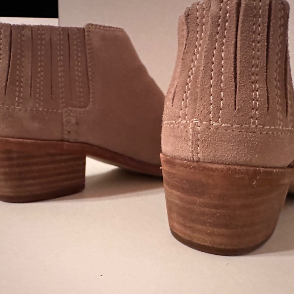 Suede Booties - Picture 2 of 7